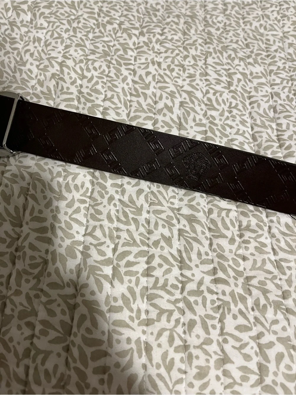 Men’s Black Versace Belt Size 44